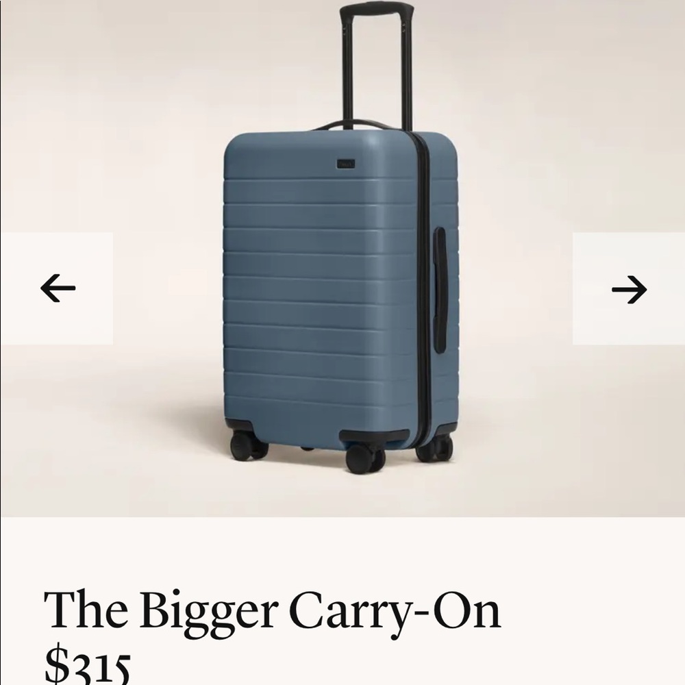 NWT AWAY Bigger Carry-On Coast